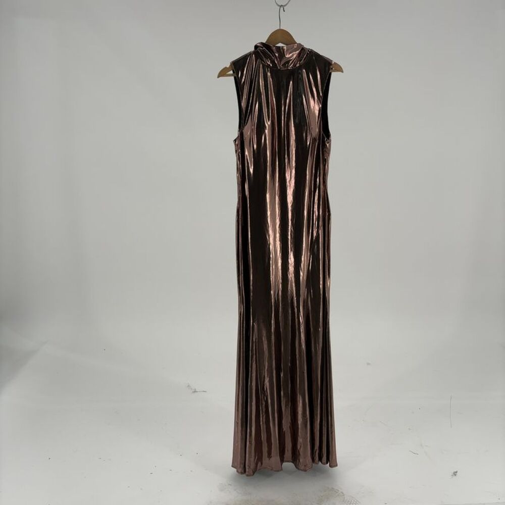 Rene Ruiz Solid Gown in Multicolor